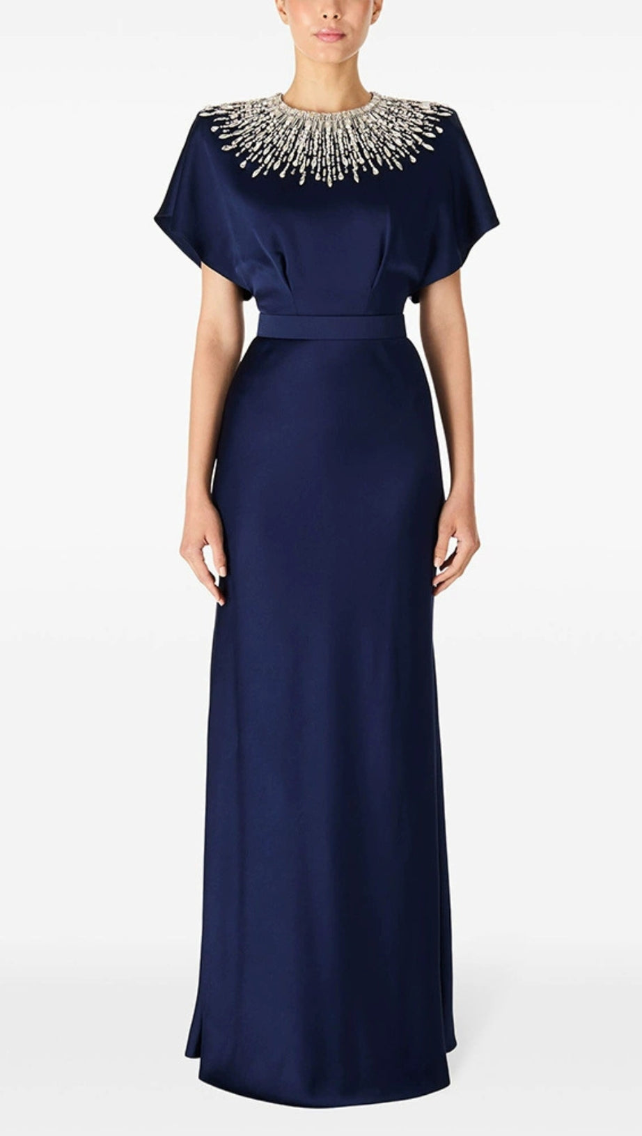 BLUE PALLADIUM DRESS