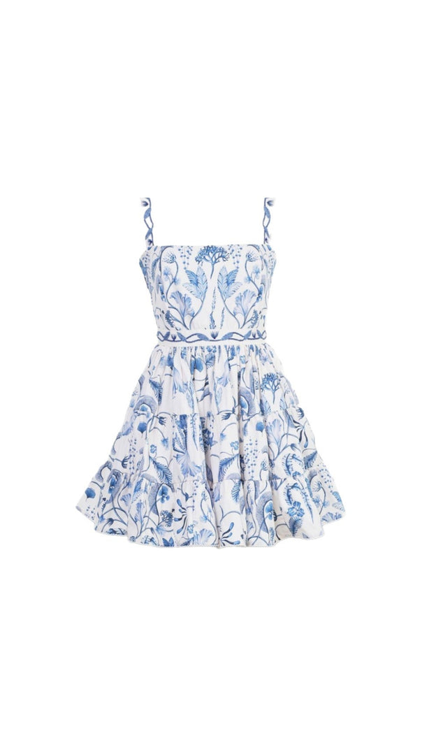AIIZIE EMBROIDERED MINI DRESS - product image