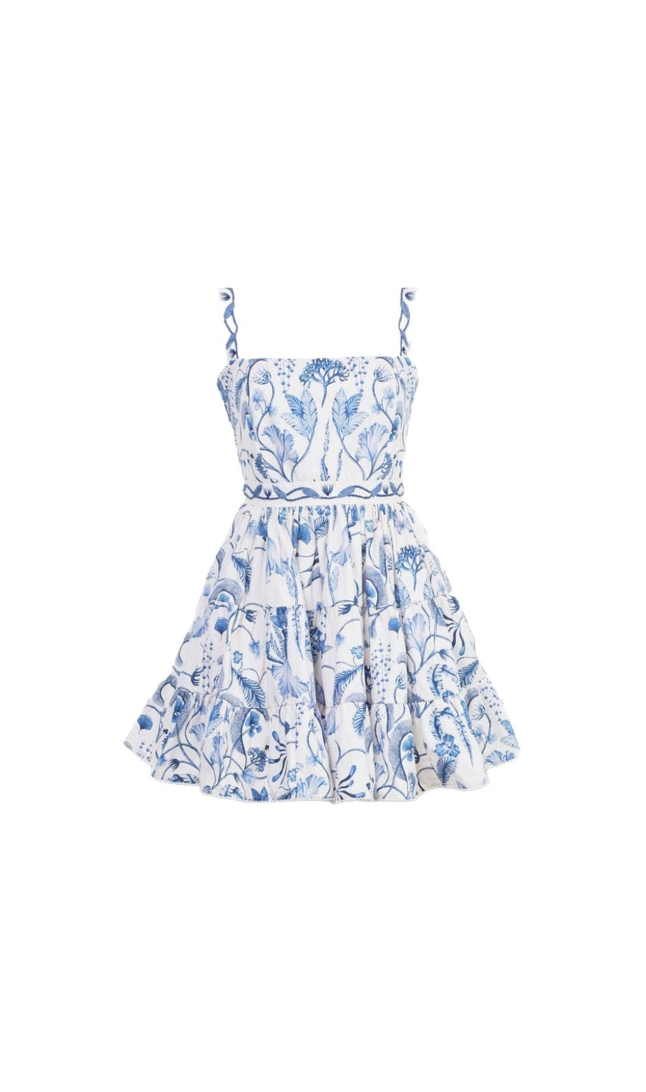 Embroidered Mini Dress