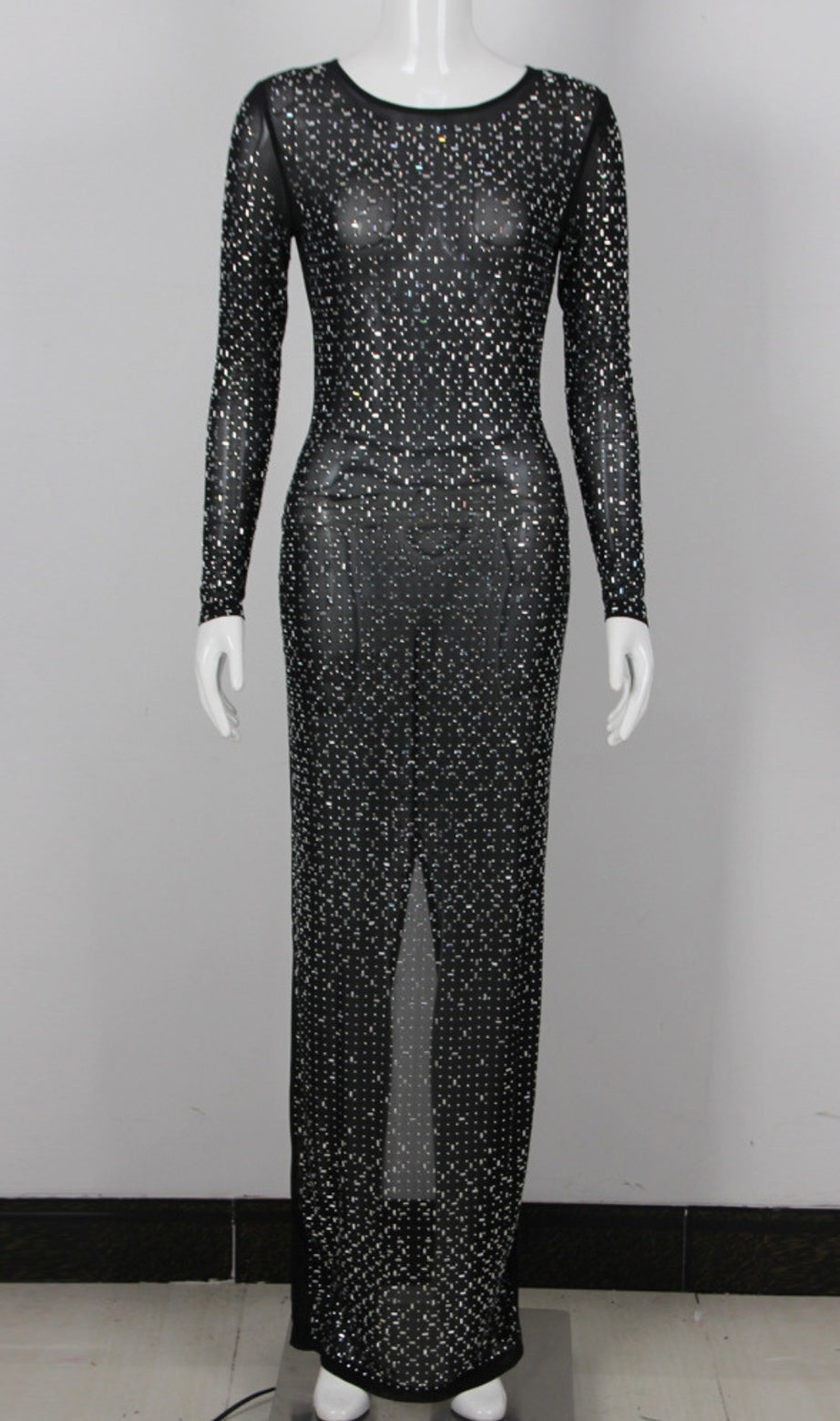 Sheer Glitter - Speckled Long