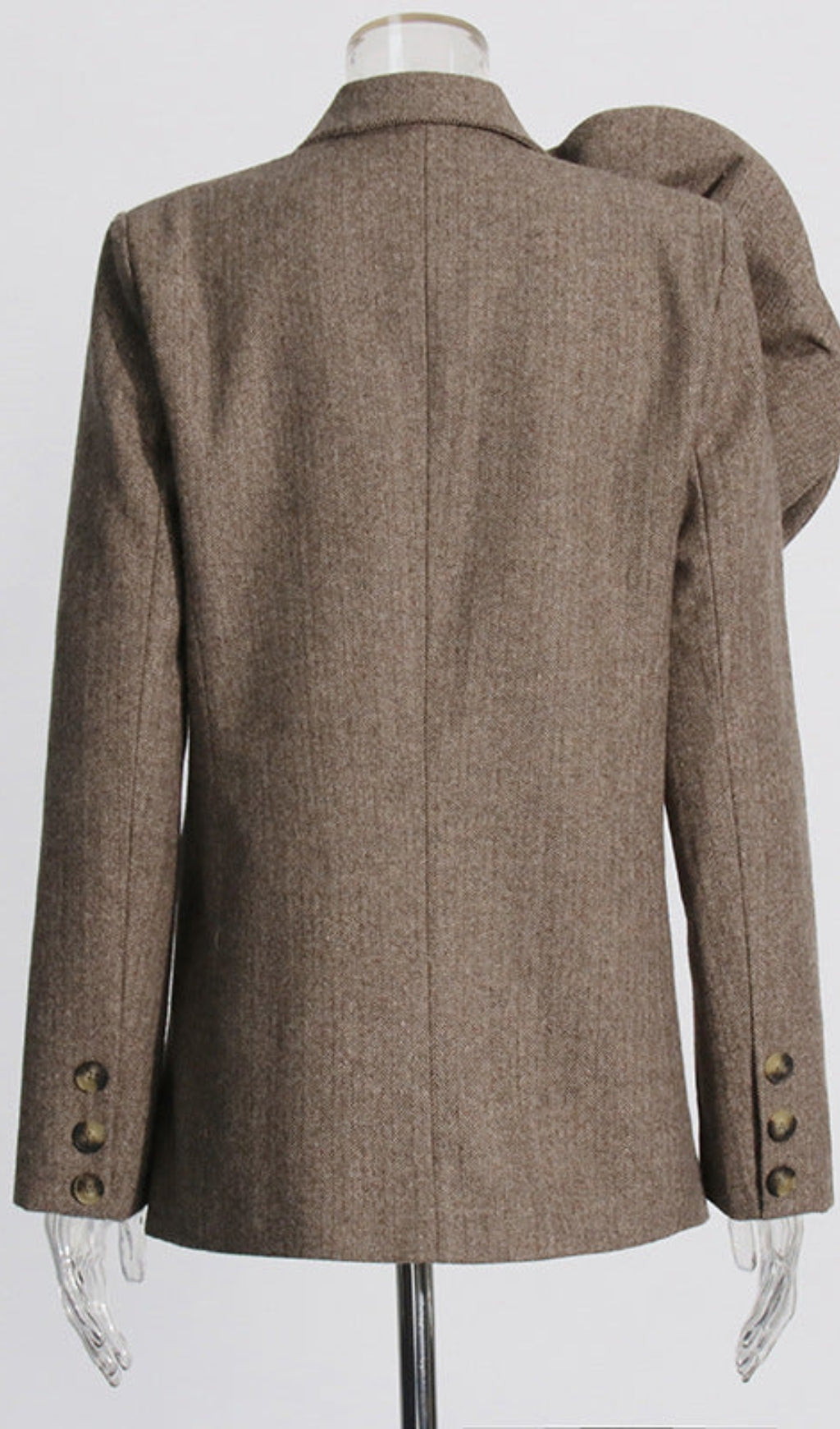 AIIZIE SADA FLOWER BLAZER - BROWN - product image