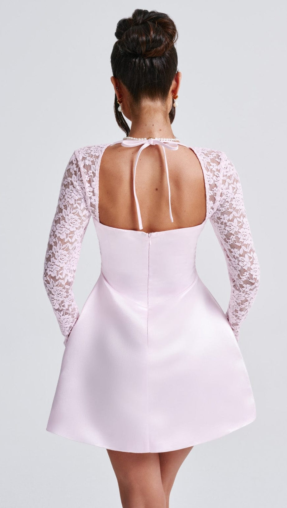 SADIE MINI DRESS - BLUSH