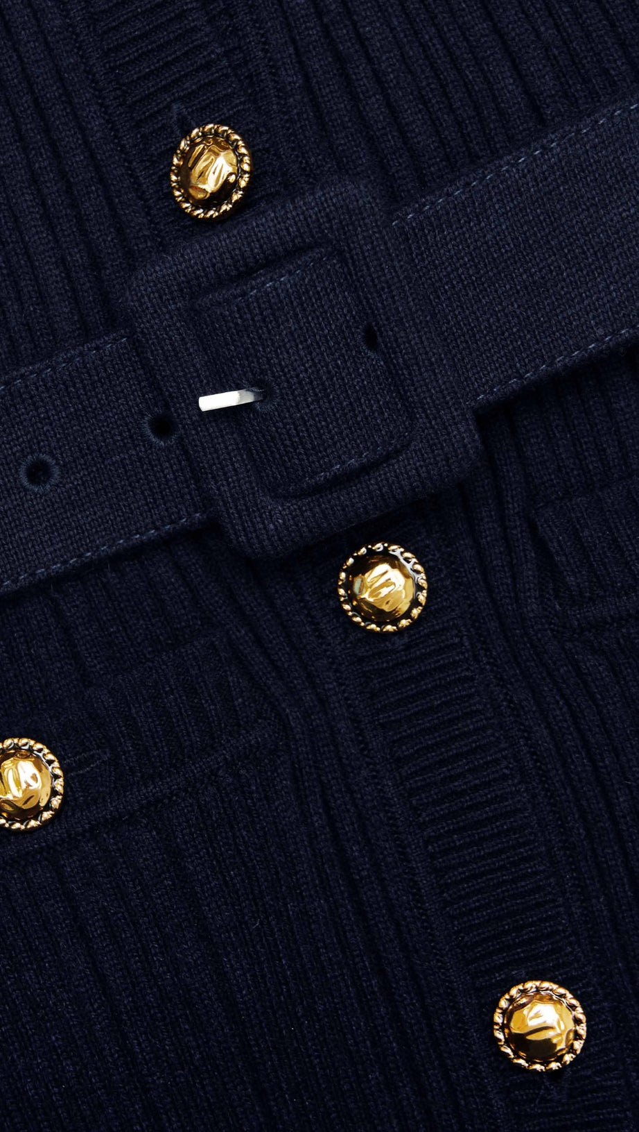 CLEMENTINE NAVY VISCOSE KNIT MINI DRESS