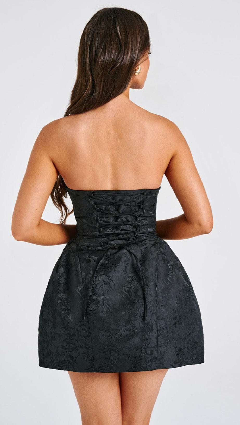 ELENORA MINI DRESS - BLACK