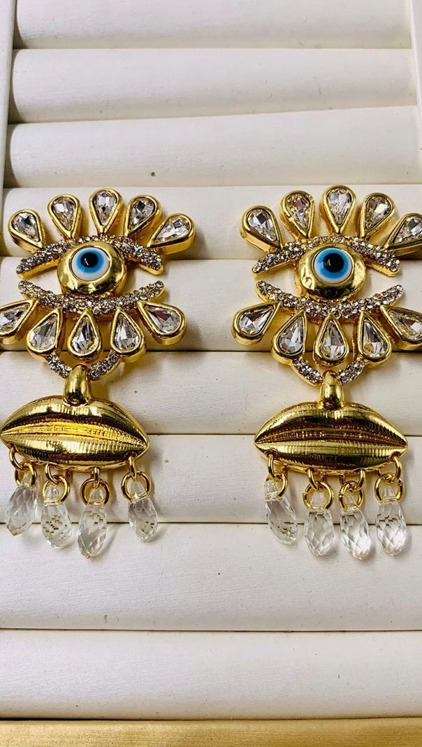 AIIZIE DANELYS FLORAL GAZE DIAMOND EARRINGS - product image