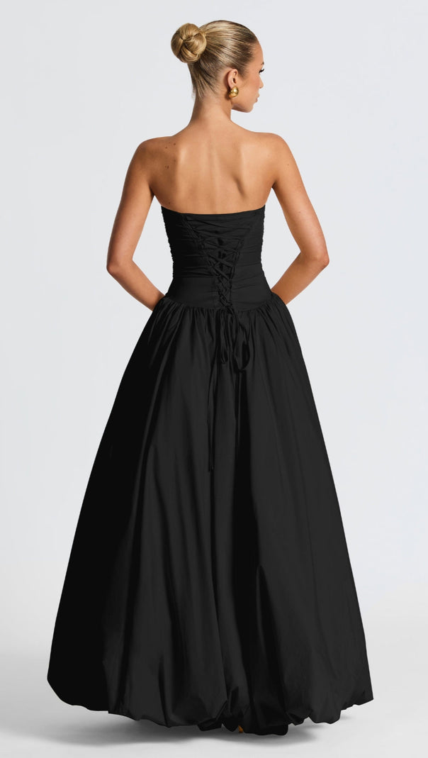 AIIZIE JILLIAN MAXI DRESS - BLACK - product image
