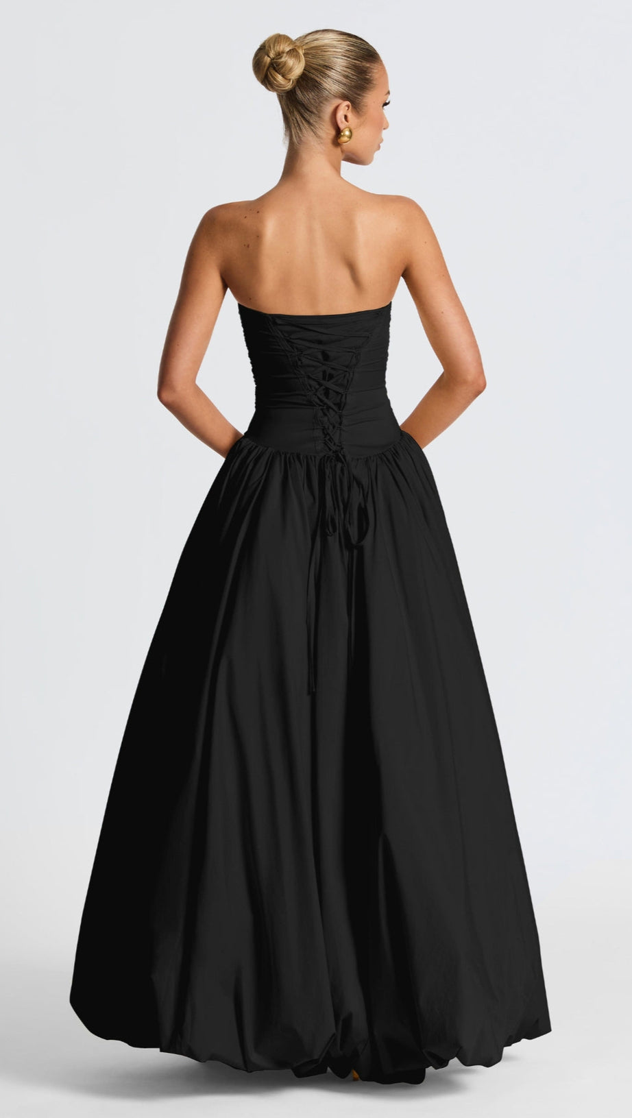 JILLIAN MAXI DRESS - BLACK