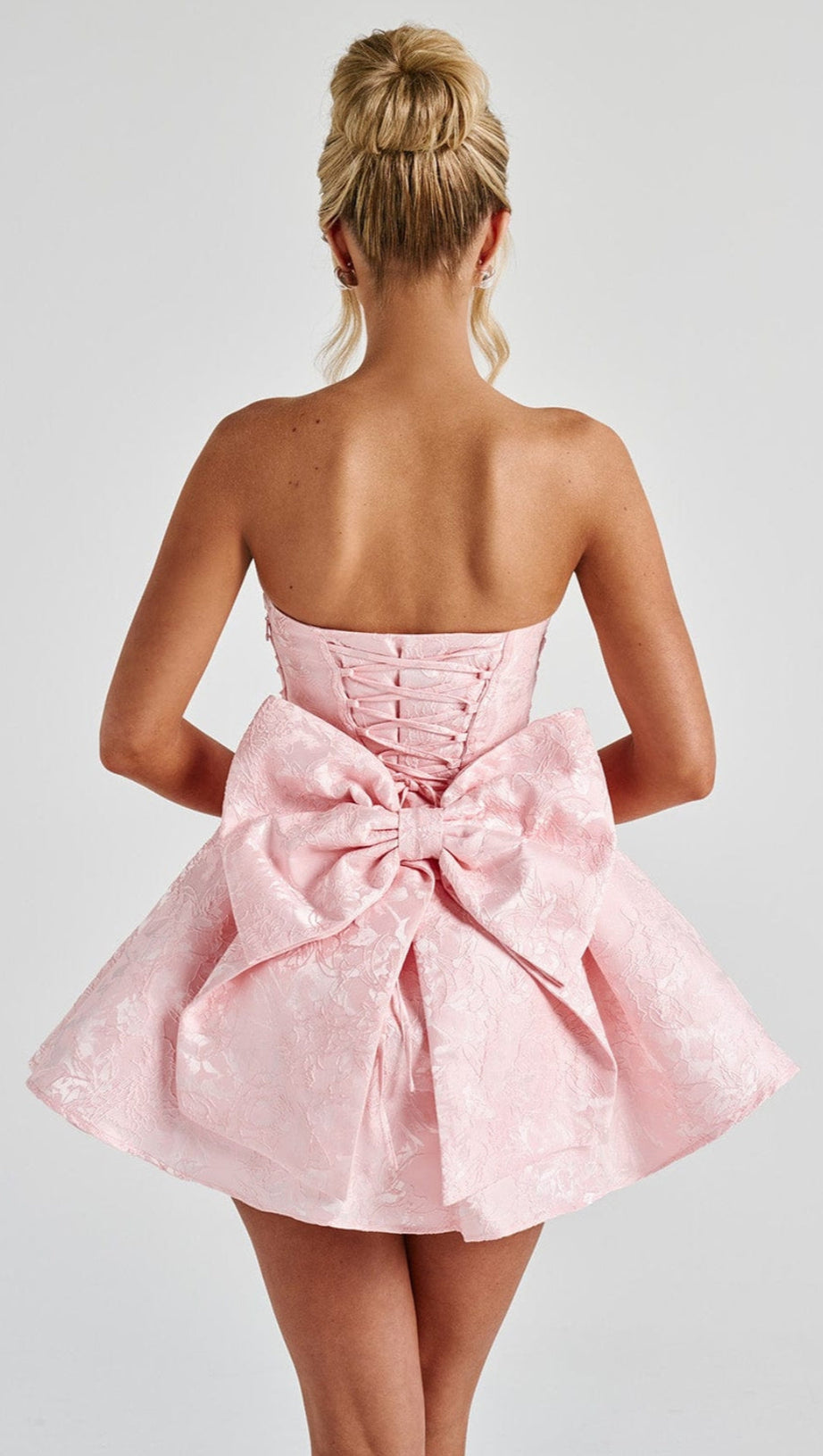 SALOME MINI DRESS - BLUSH