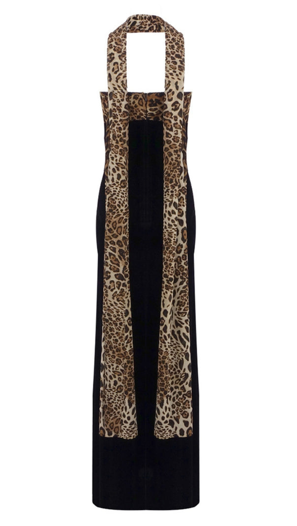 AIIZIE SQUARE NECK TEXTURED FLORAL MERMAID DRESS IN BLACK - product image