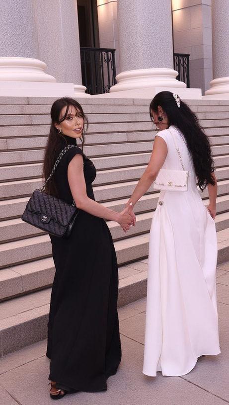 SKATER MAXI DRESS WHITE