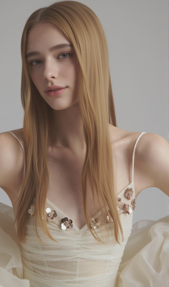 AIIZIE SEQUINED EMBELLISHED ORGANZA MINI DRESS IN WHITE - product image