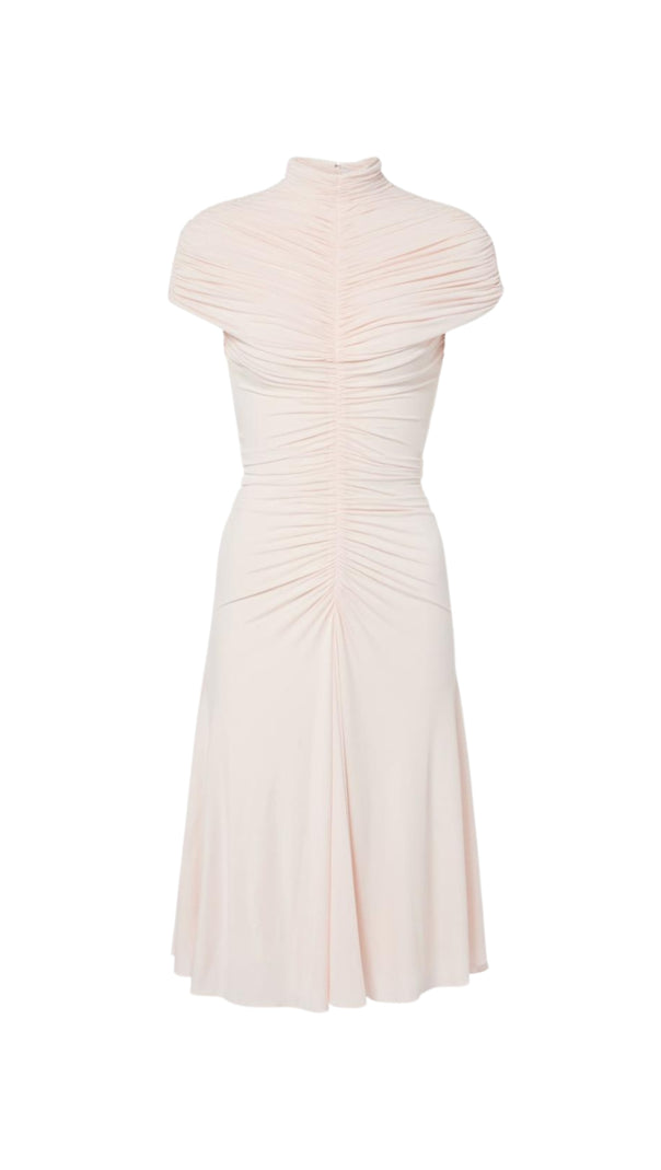 AIIZIE HIRAKU RUCHED MIDI DRESS - product image