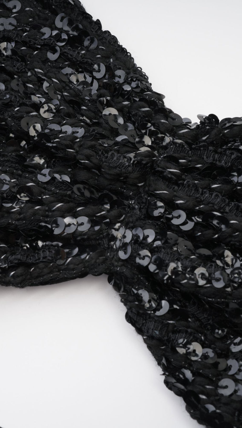 ALMA BUTTERFLY SEQUIN MINI DRESS IN BLACK